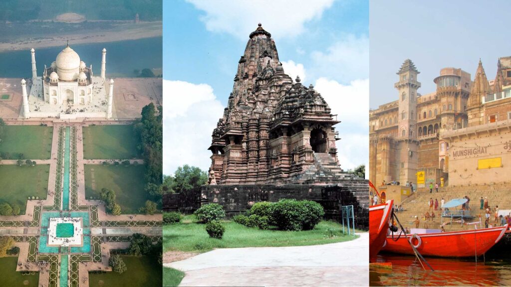Agra Khajuraho Varanasi Tour Package